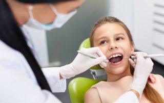child to the dentist